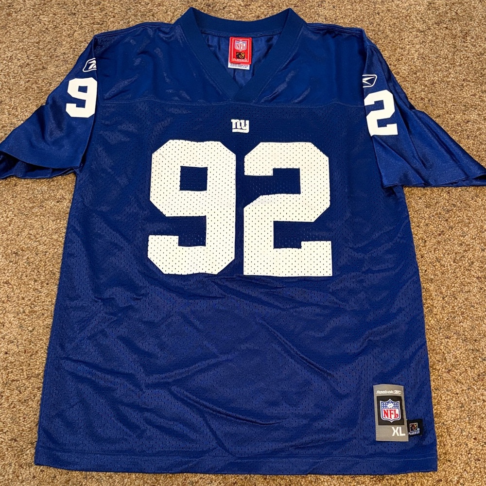 Reebok Giants Jersey #92 Strahan